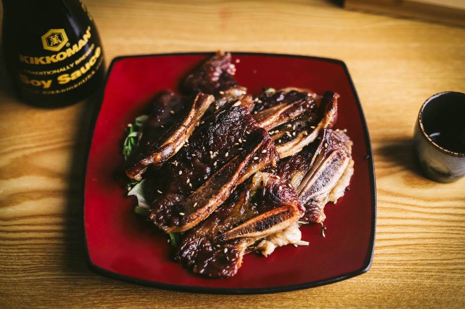 Rainbow Roll at Sushi Panda near Canyon Meadows Calgary