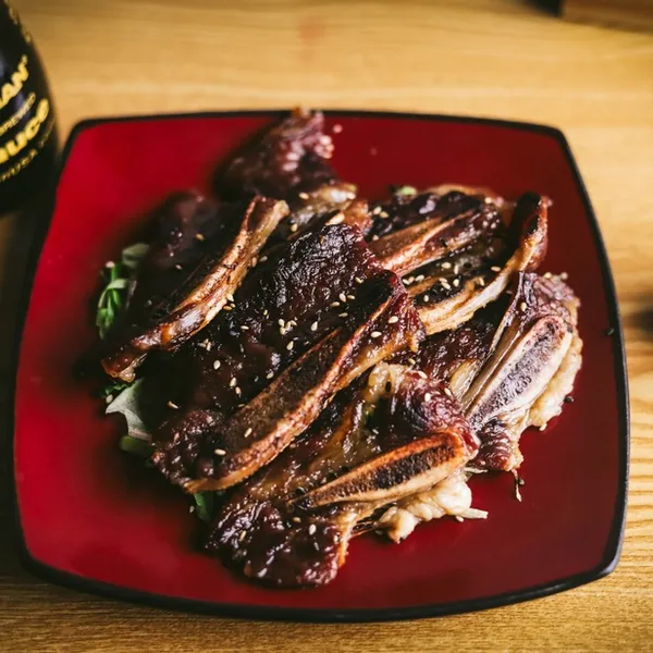 Grilled short ribs at Sushi Panda, SE Calgary